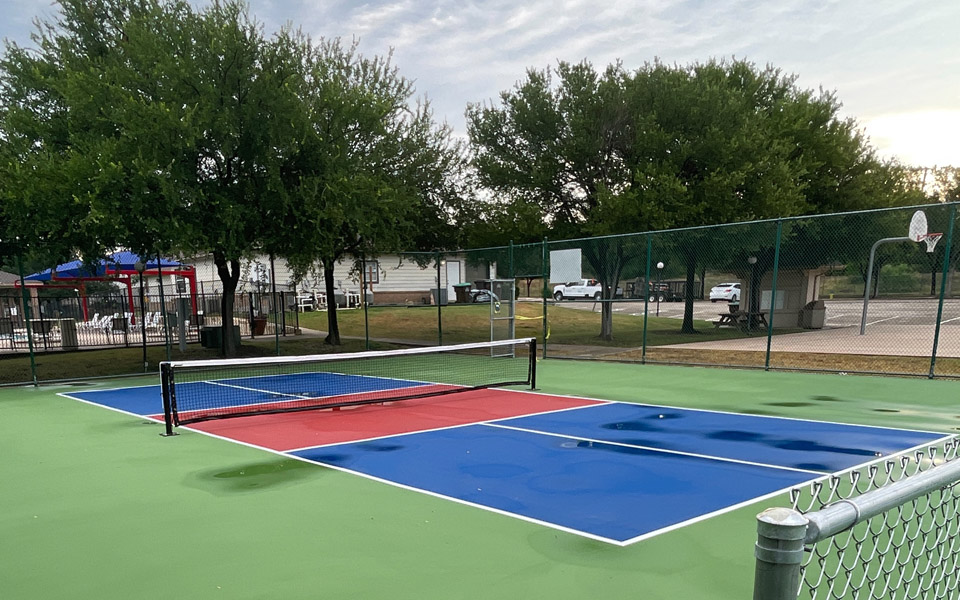 pickleball court